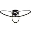 Plafondlamp 3-v eclips zwart 3-st.dimb.