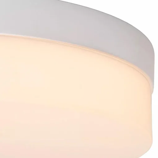 Plafondlamp wit met bewegingssensor
