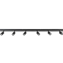 Plafondspot Bounce 6L 160cm zwart