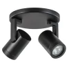 Plafondspot Halo Spot 2L rond zwart