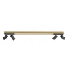 Plafondspot Pure Lines antraciet/hout cct