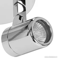 Plafondspot Rain 2l rond chroom IP44