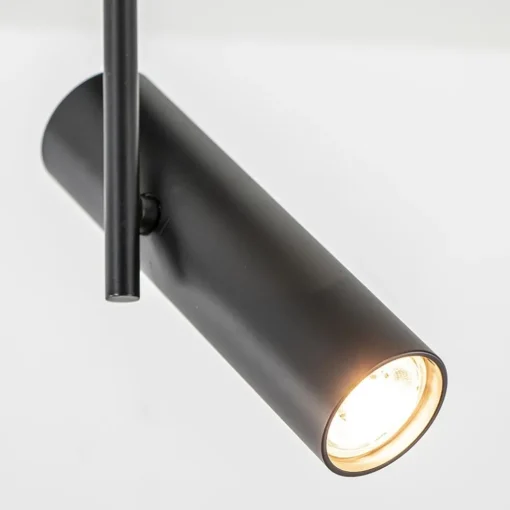 Plafondspot Trend enkel zwart gu10 mini