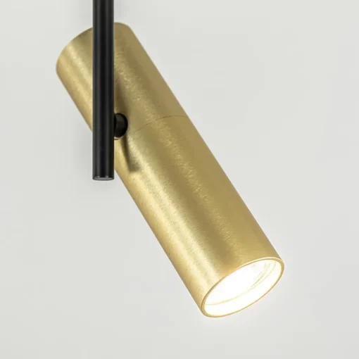 Plafondspot Trend 3L zwart/goud gu10 mini