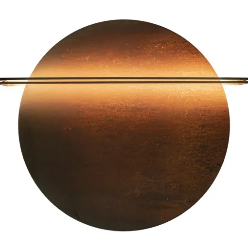 Plafond/wandlamp Essenza 90 rust/bronze