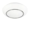 Plafonnière Tornado chroom/wit 30cm IP44