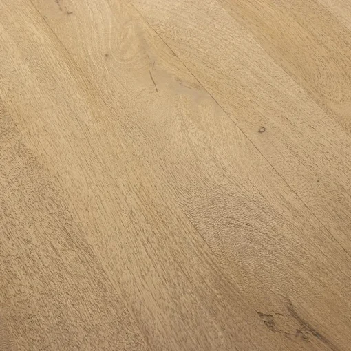 Rechthoekige eettafel gebleekt en geborsteld mangohout 220x100 cm