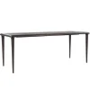 Rechthoekige eettafel Jiska bruin mangohout 250x100 cm