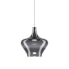 Retro design hanglamp smoke glas met LED