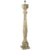 Robuuste lampvoet Robbia hout exclusief kap
