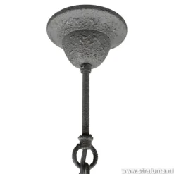 Romantische hanglamp koepel eettafel