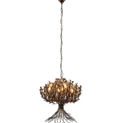 Ronde decoratieve design hanglamp rustiek