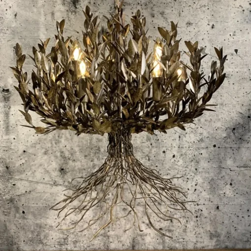 Ronde decoratieve design hanglamp rustiek