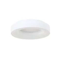 Ronde plafonnière wit inclusief LED