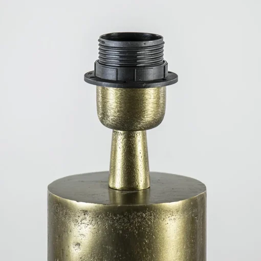 Ruw antiek bronzen lampvoet Savi exclusief kap
