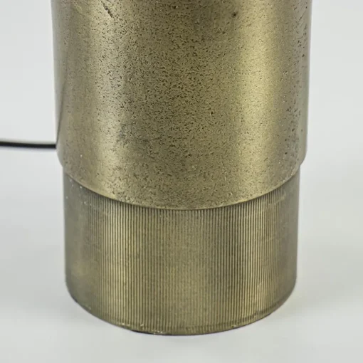 Ruw antiek bronzen lampvoet Savi exclusief kap