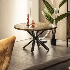 Salontafel Yana mangohout rond Ø80 cm