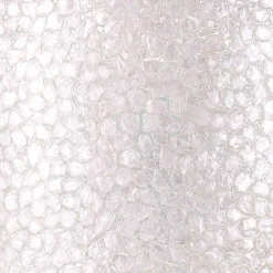 Schelpen hanglamp bol 40 cm wit/parelmoer