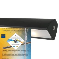 Schilderijlamp Litho zwart 60cm+dim.cct