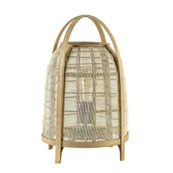 Sfeervolle tafellamp Jacinto naturel Light and Living