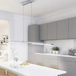 Smart hanglamp balk verstelbaar aluminium