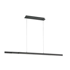 Smart hanglamp mat zwart verstelbaar