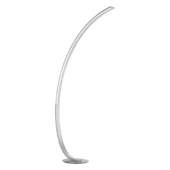 Smart vloerlamp boog aluminium inclusief dimbaar LED