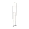 Smart vloerlamp rechthoeken aluminium