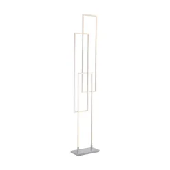 Smart vloerlamp rechthoeken aluminium