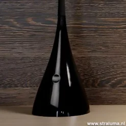 Speelse zwarte bureaulamp Zozy LED