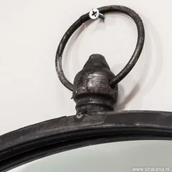 Spiegel rond zink 51cm