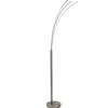 Staal boog vloerlamp LED dimbaar