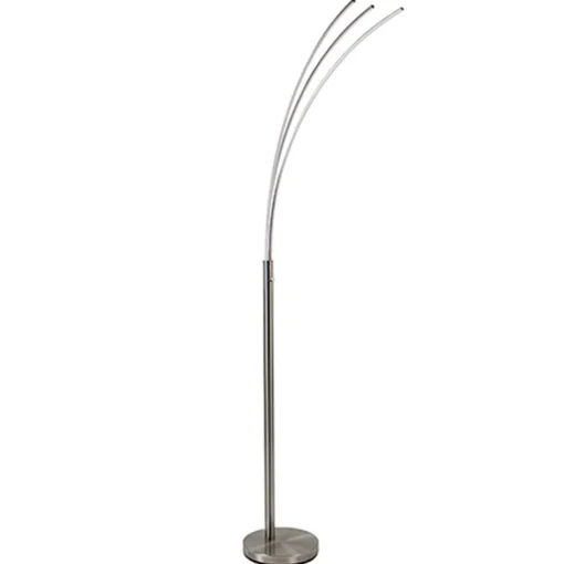 Staal boog vloerlamp LED dimbaar