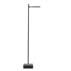 Staande leeslamp Blok zwart incl.dimmer