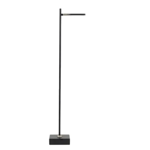 Staande leeslamp Blok zwart incl.dimmer
