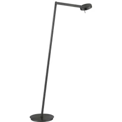 Staande leeslamp zwart