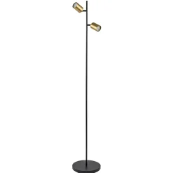 Staande leesspot 2L Bounce zwart/goud