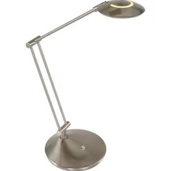 Stalen bureau/tafellamp inclusief LED