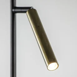 Strak klassieke LED vloerlamp met dim to warm functie