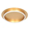 Strak moderne LED plafondlamp goud