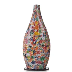 Tafellamp / vaaslamp gerecycled glas