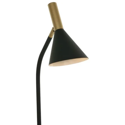 Tafellamp Anne's choice mat zwart met goud