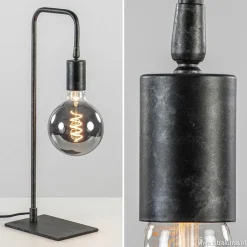 Tafellamp basic gunmetal