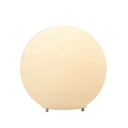 Tafellamp Oblica bol 25cm opaal mat wit