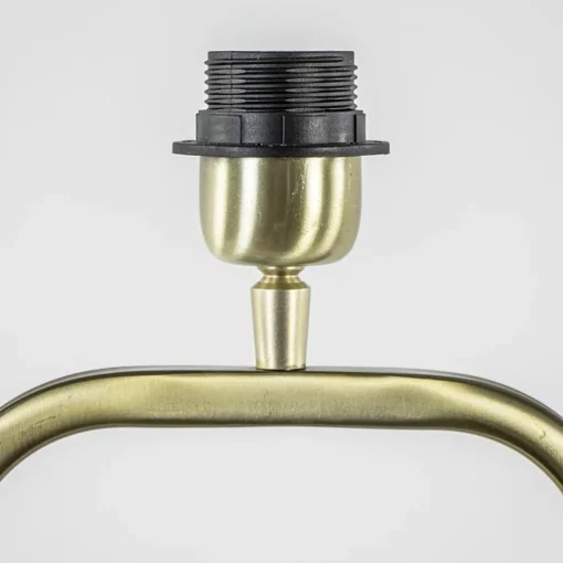 Trendy lampvoet Lutika licht goud exclusief kap