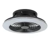 Ventilator Alisio Mini zwart met remote