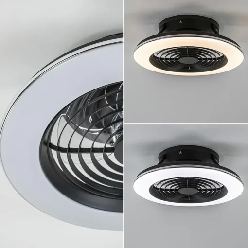 Ventilator Alisio Mini zwart met remote