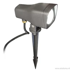 Verstelbare LED grondspot antraciet IP54