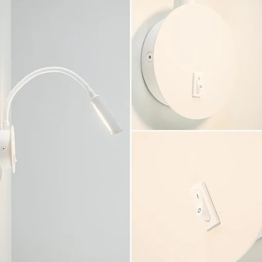 Verstelbare LED wandlamp inclusief LED