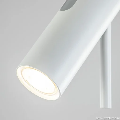 Verstelbare opbouwspot modern wit
